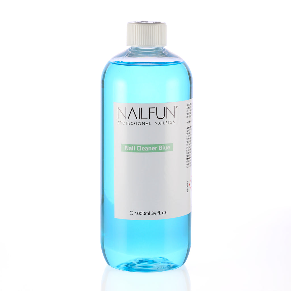 NAILFUN Nailcleaner 1000ml blue - Spezial Nagel-Reiniger Cleaner - reinigt und entfettet nailfun nailfunshop