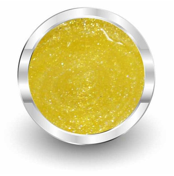 NAILFUN PRIME Farbgel 183 Unicorn Sunny Sol - 5ml High Quality Gel, HQ-Gel, UV-Gel, Unicorn, Glittergel, Glitzergel, Mermaid, Meerjungfrauen, Gel, Meerjungfrauengel, Mermaidgel, Colorgel, Farbgel, gelb, sonne, yellow, sunny, Sonnenuntergang,