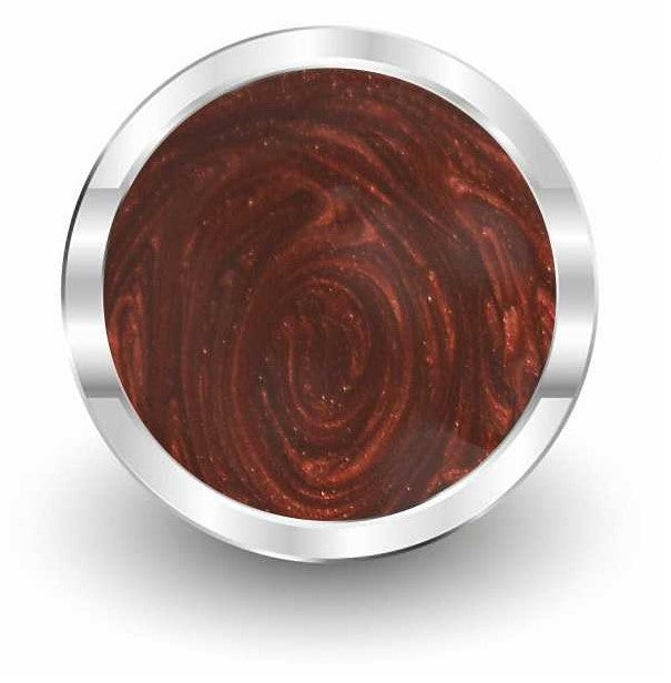 NAILFUN PRIME Farbgel 128 Dark Redbrown - 5ml Autumn Red High Quality Gel, HQ-Gel, UV-Gel, Colorgel, Farbgel, brown, braun, rotbraun, redbrown, autumn, red, autumn-red,