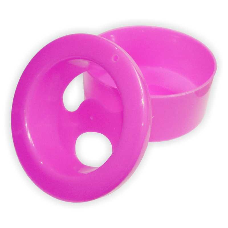 Maniküreschale / Handbad pink / rosa 2-teilig - NAILFUN