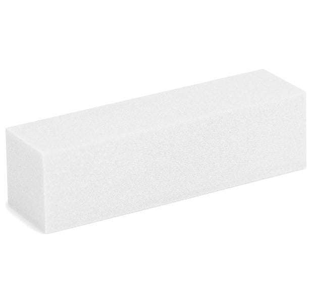 Buffer Schleifblock Geruchsneutral made in Germany weiss 4 seitig 4-seitig feine Körnung white BUFFER PROFI SCHLEIFBLOCK nailfun nailfunshop Buff on Bimsstein Buffer Buffon Schleifblock Bimsblock Hornhaut entfernen Nagel anrauhen Rillen Korrektur Schleif