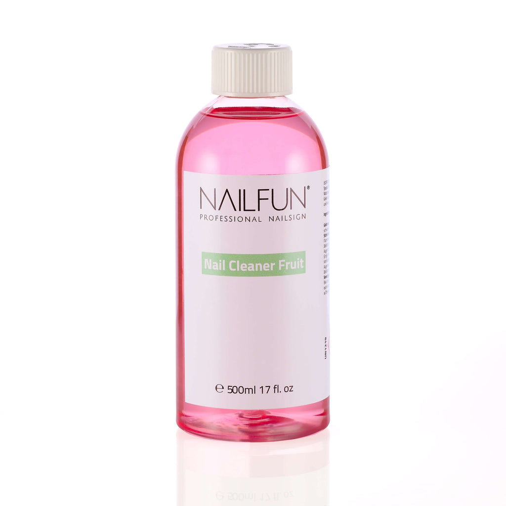 500ml Nailcleaner NAILFUN Pink Passion Fruit Nail-Cleaner Cleaner Schwitzschicht Entferner Nagel Entfetter Isopropanol 70% Isopropyl Alkohol 2-propanol NAILFUN nailfunshop