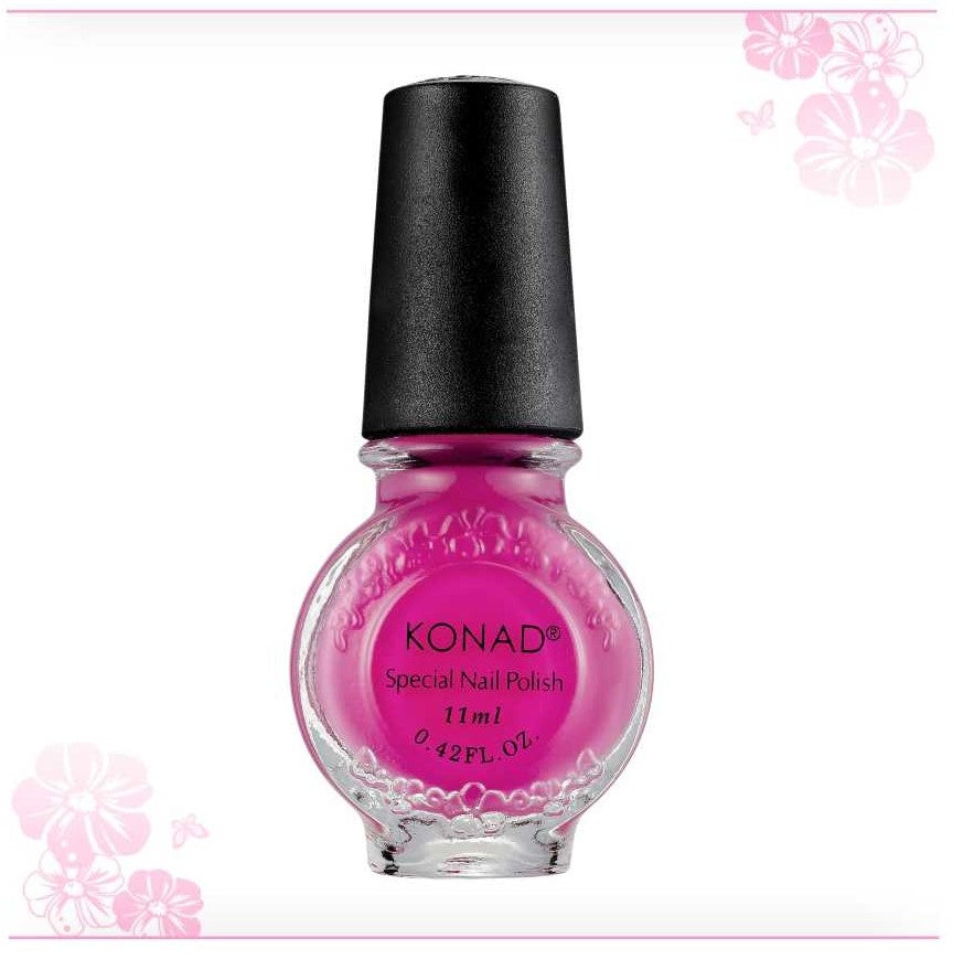 Konad Stampinglack Lack Nail Polish Large Nail magenta 11ml S40 690943