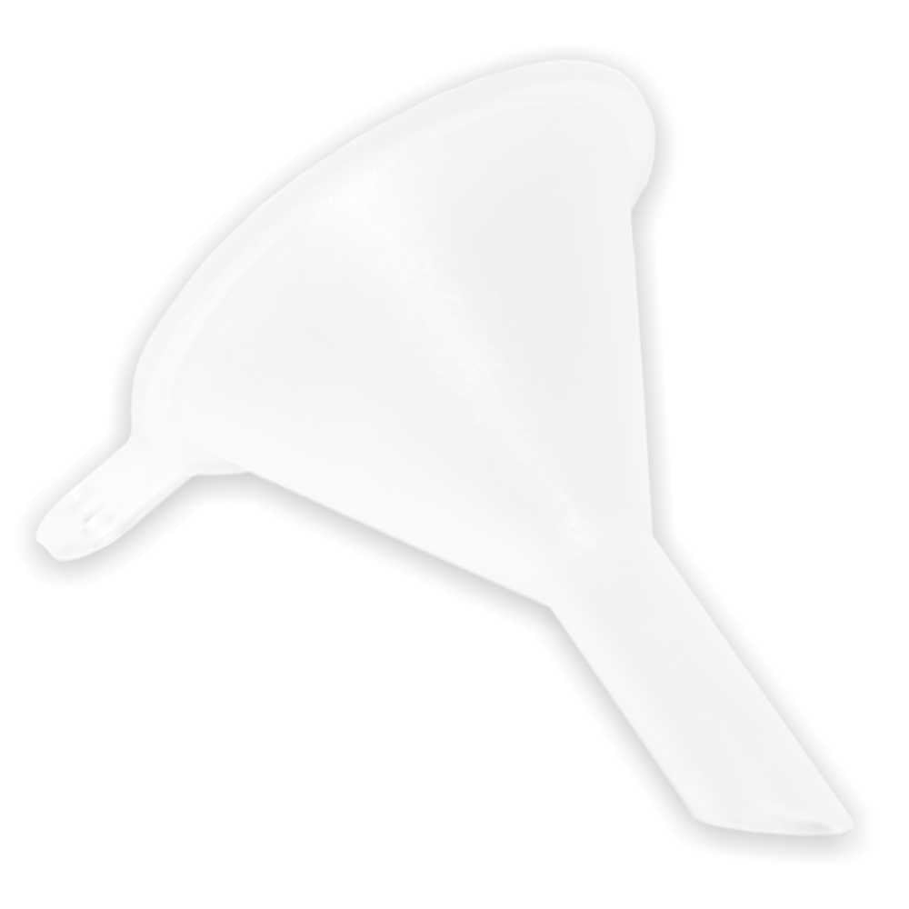 Mini-Trichter transparent-milchig zum abfüllen von Nagellack u.a. Flüssigkeiten