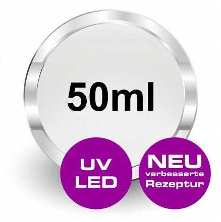 50ml HIGH GLOSS UV + LED Versiegelungsgel Abschlussgel Finishgel UV-Gel LED-Gel glänzend dünnfliessend klar clear