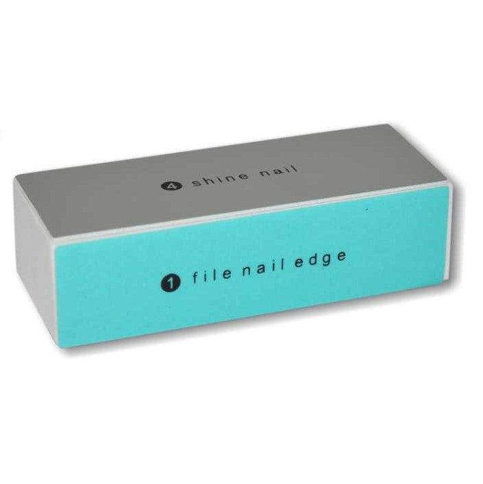 Profi Polierblock Buffer der neuen Generation mit 4 Feil- und Polierflächen - NAILFUN
