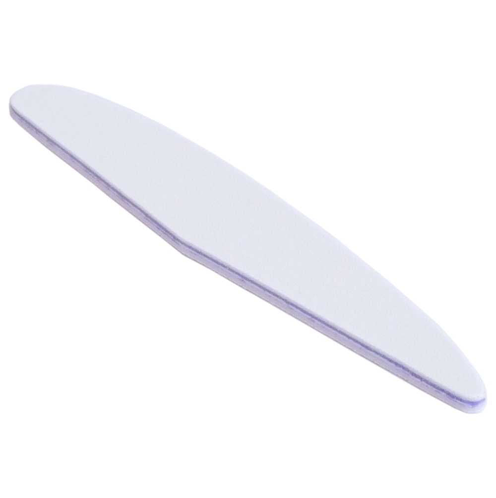 Profifeile Wing (Nagelfeile) weiss - lila Kern - Grit 100/180 
